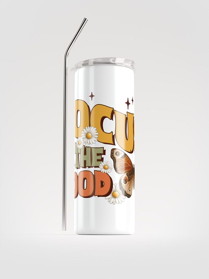 Good Vibes Stainless Steel Tumbler product image (1)