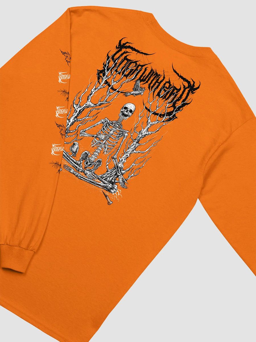 Corpse Pose Orange Long Sleeve product image (4)