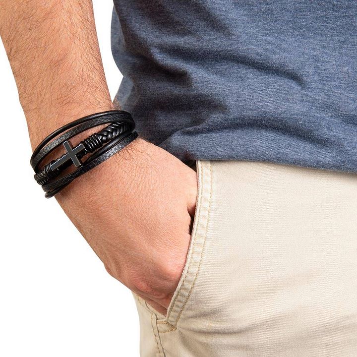 I'm Sorry Cross Bracelet - Please Forgive Me product image (2)