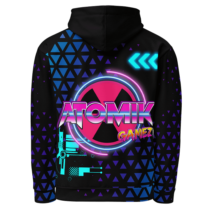 AtomikGamez - All Over Print Hoodie product image (2)