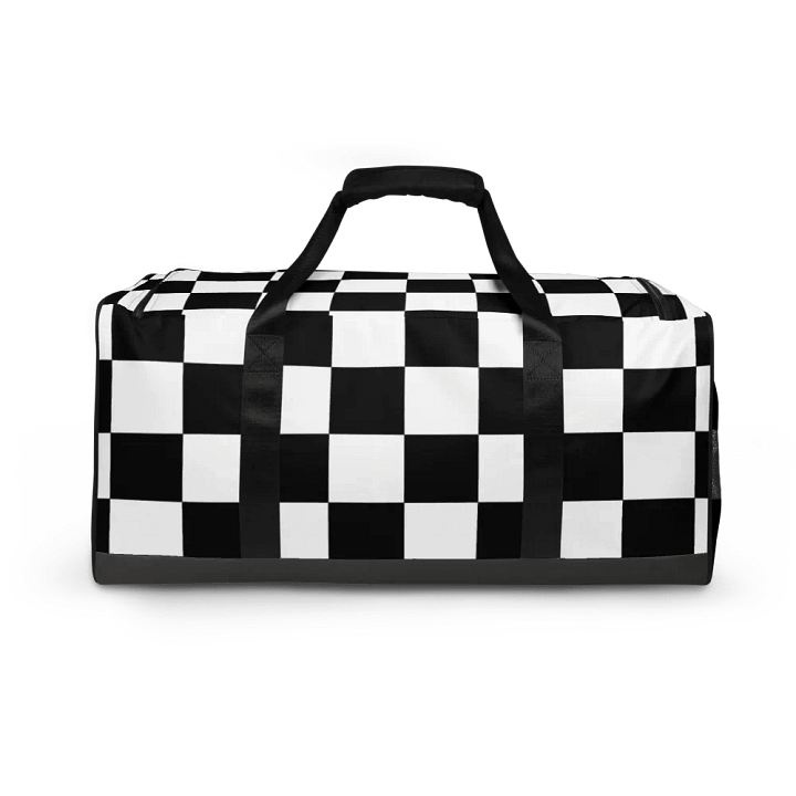 Checkered 16.5 gal. Duffle Bags w/Inside supports / inside pocket product image (1)