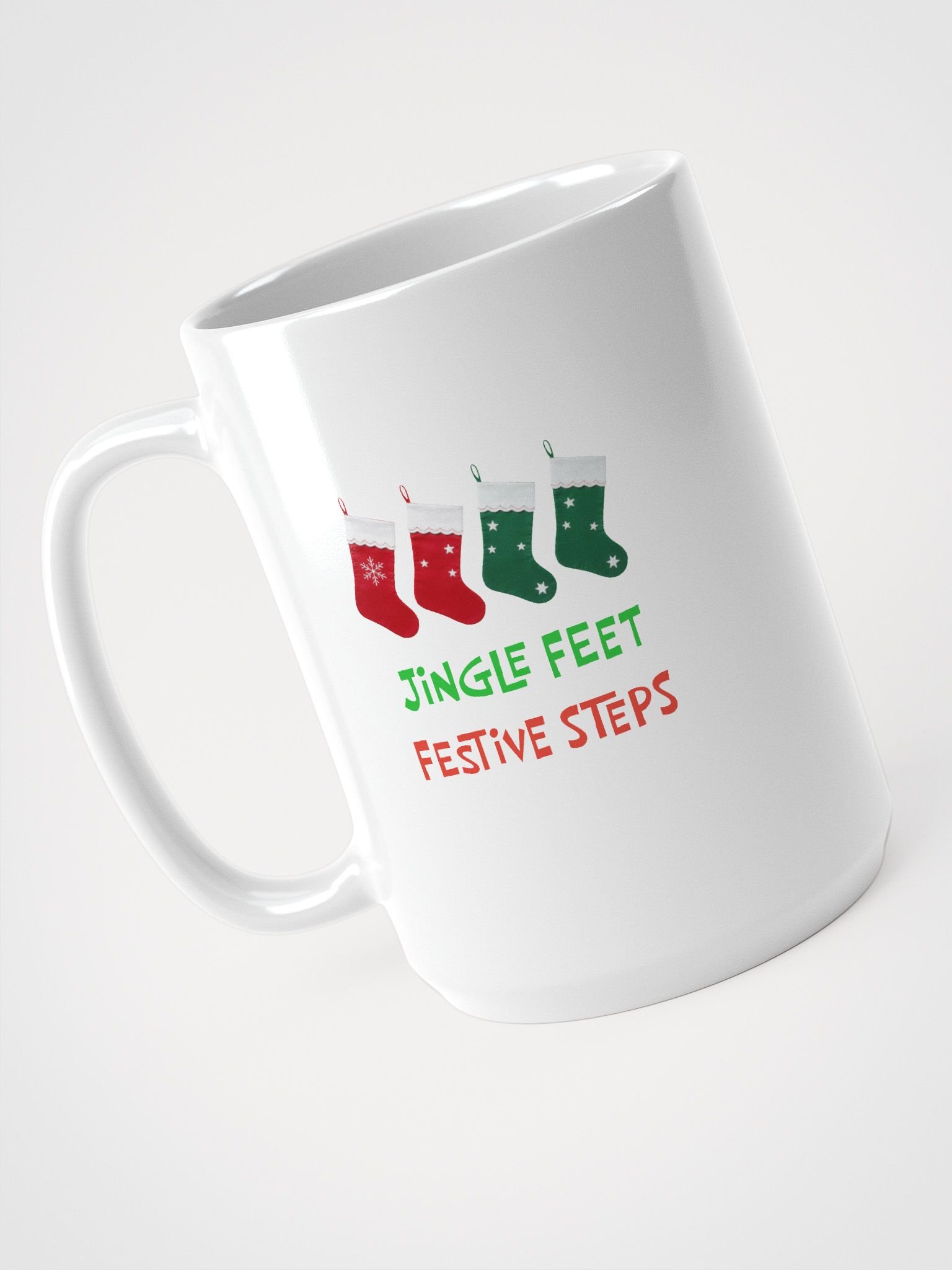 Jingle Feet Festive Christmas Mug product image (4)