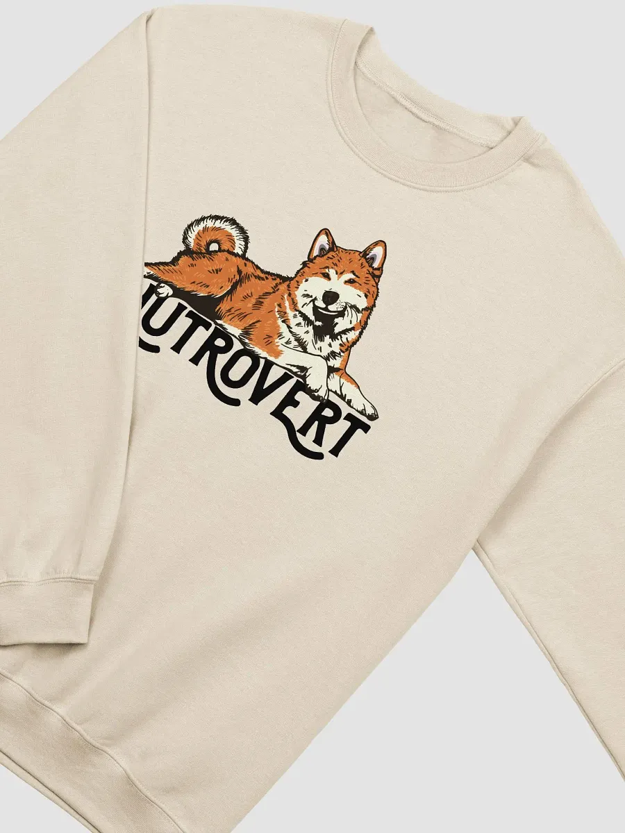 Inutrovert Sweatshirt of an Akita Inu (Red) | Funny Shirt for Akita Paw-rents product image (21)