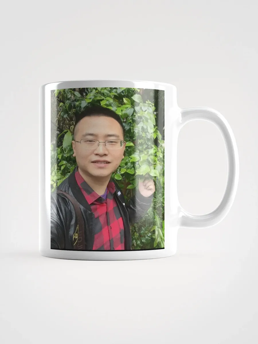 White Glossy Mug: very green very fresh product image (1)