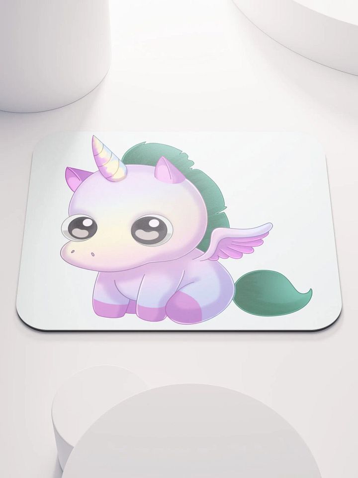 L the Unicorn Square Mousepad product image (1)