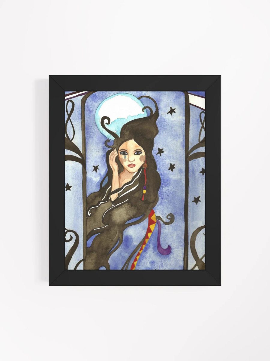 Kuutar Goddess Of The Moon Framed Print product image (19)