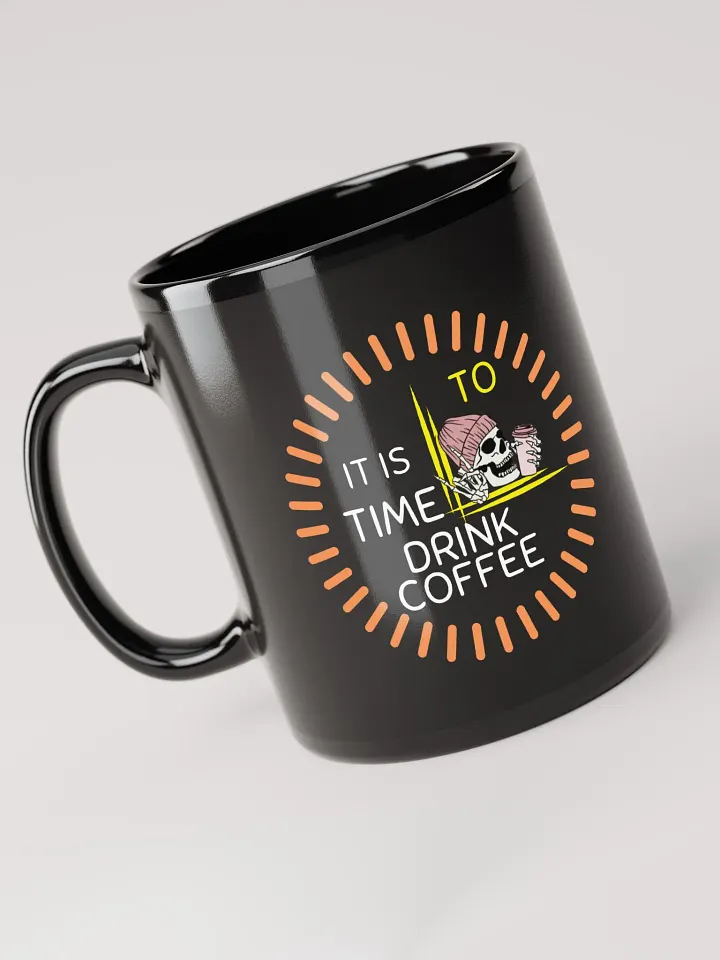 Time to drink Coffee Skull Mug product image (1)