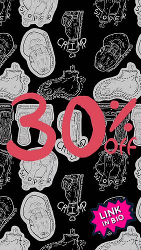 Black friday sale 30% off everything 
 link in bio 
#climbeverywhere #rockclimbing #climbingtiktok #bouldering #climbinglife ...