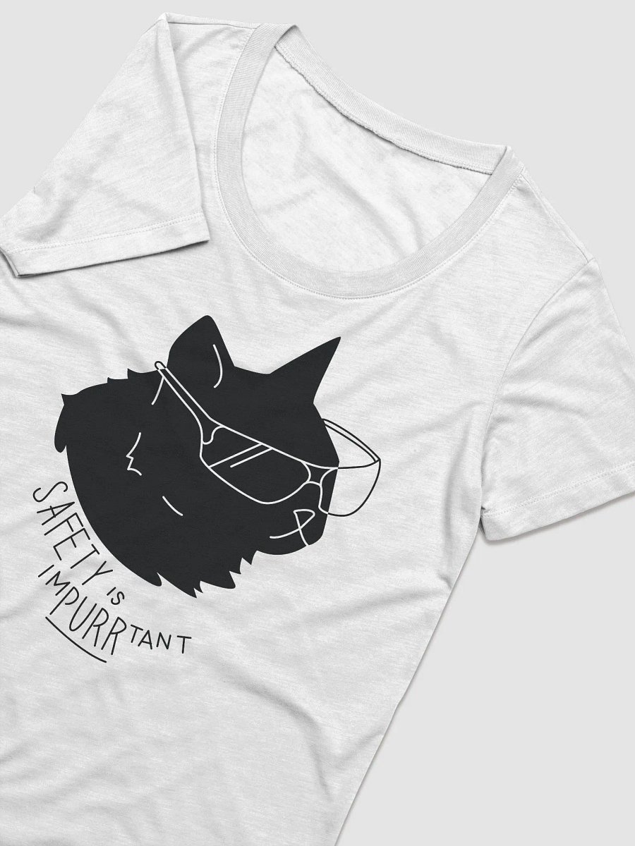 Safety Is ImPURRtant Women's Tee product image (2)