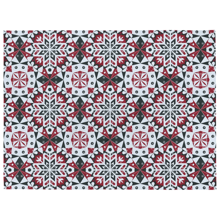 Snowflake patterned Throw Blanket product image (2)