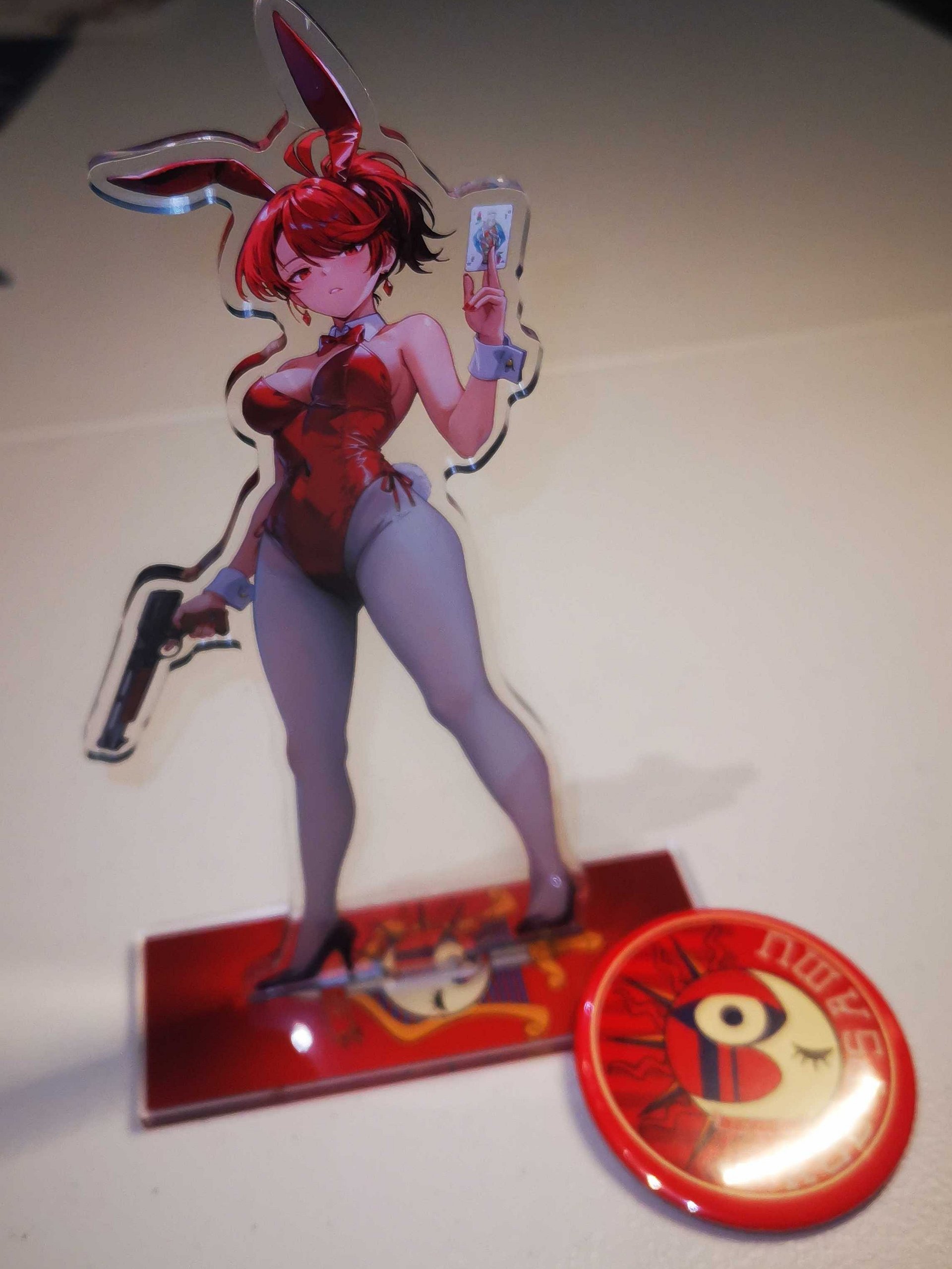 Valerie Konstanz - KGB Bunny - 8" Acrylic Standee [PRE-ORDER] product image (1)