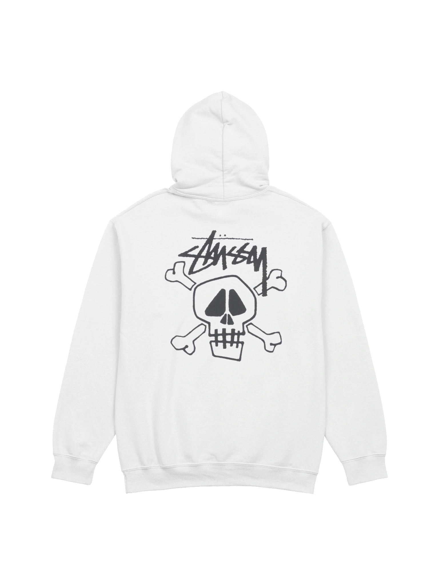 SKULL & BONES HOODIE PIGMENT DYED product image (1)