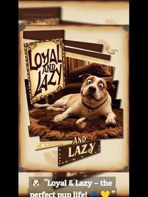 Loyal and Lazy Dog 