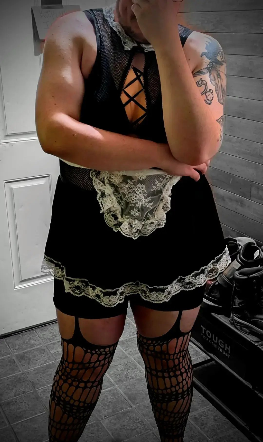 subathon on the purple App starting soon! #twitch #1k #maidoutfitboys 