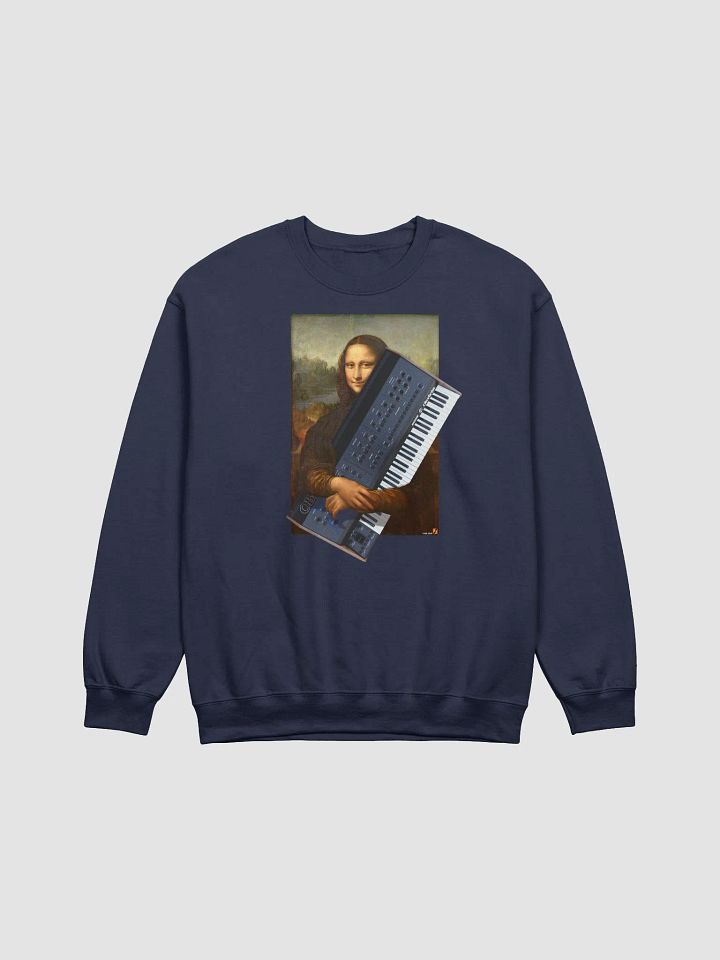 MoBNa LiXA by Frank Fonik (Oberheim OB-XA), Techno EDM Classic Crewneck Sweatshirt product image (2)