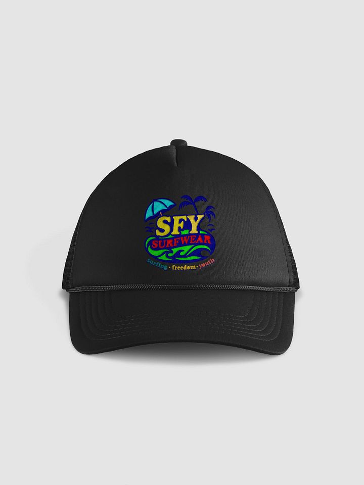 SFY Surfwear Tropical Foam Trucker Hat product image (1)