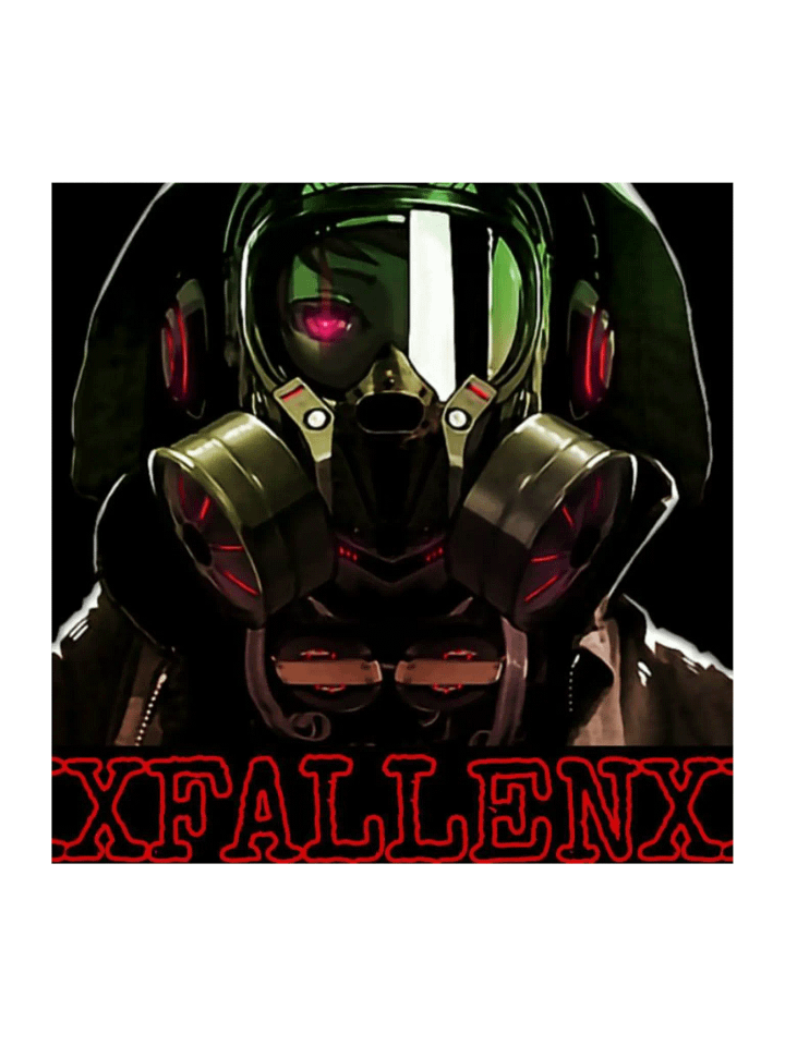 XFALLENX Futuristic Helmet Kiss Cut Stickers product image (1)
