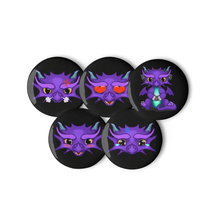Gaming Dragon Pins product image (1)