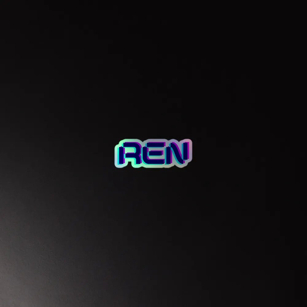 Ren Holographic Sticker product image (4)