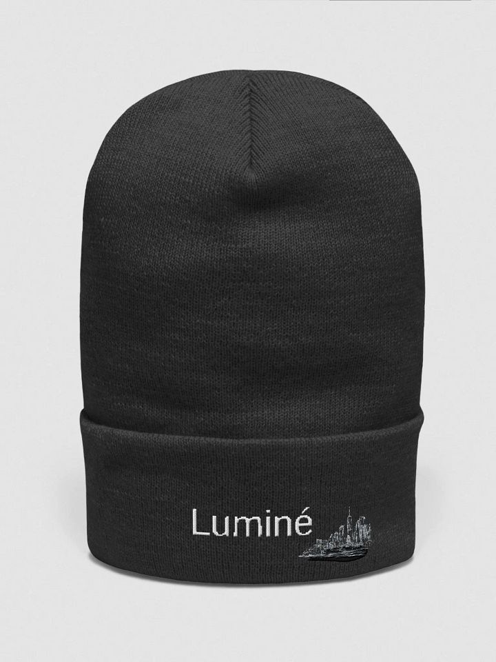 Luminé Dark Cuffed Beanie product image (1)