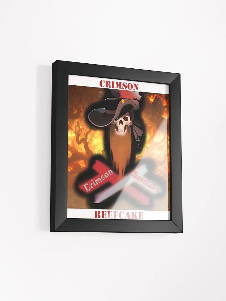 CrimsonFramedPoster (Rectangles) product image (7)