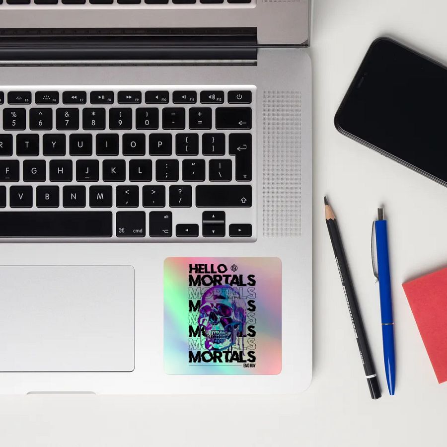 Offsetduet Hello Mortals Holographic Stickers product image (4)