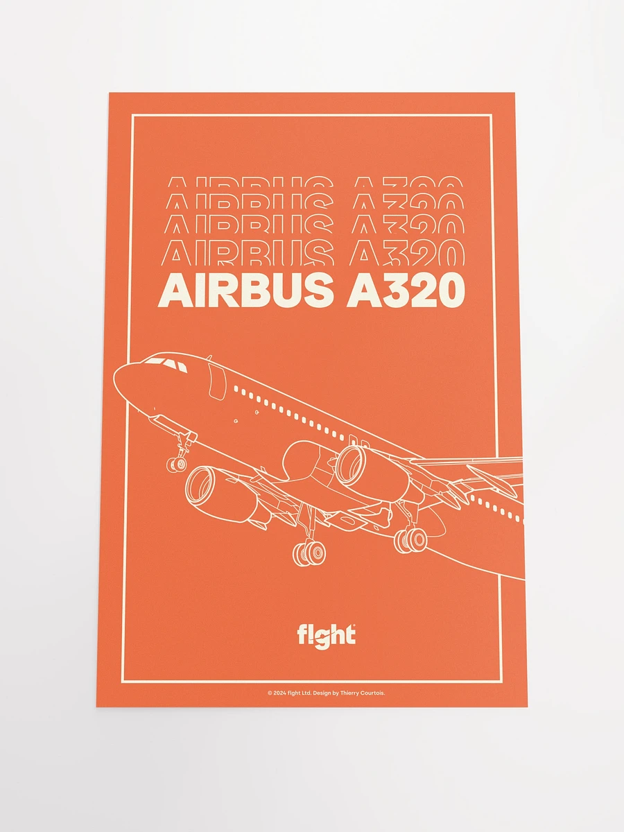 flght Airbus A320 Print product image (1)