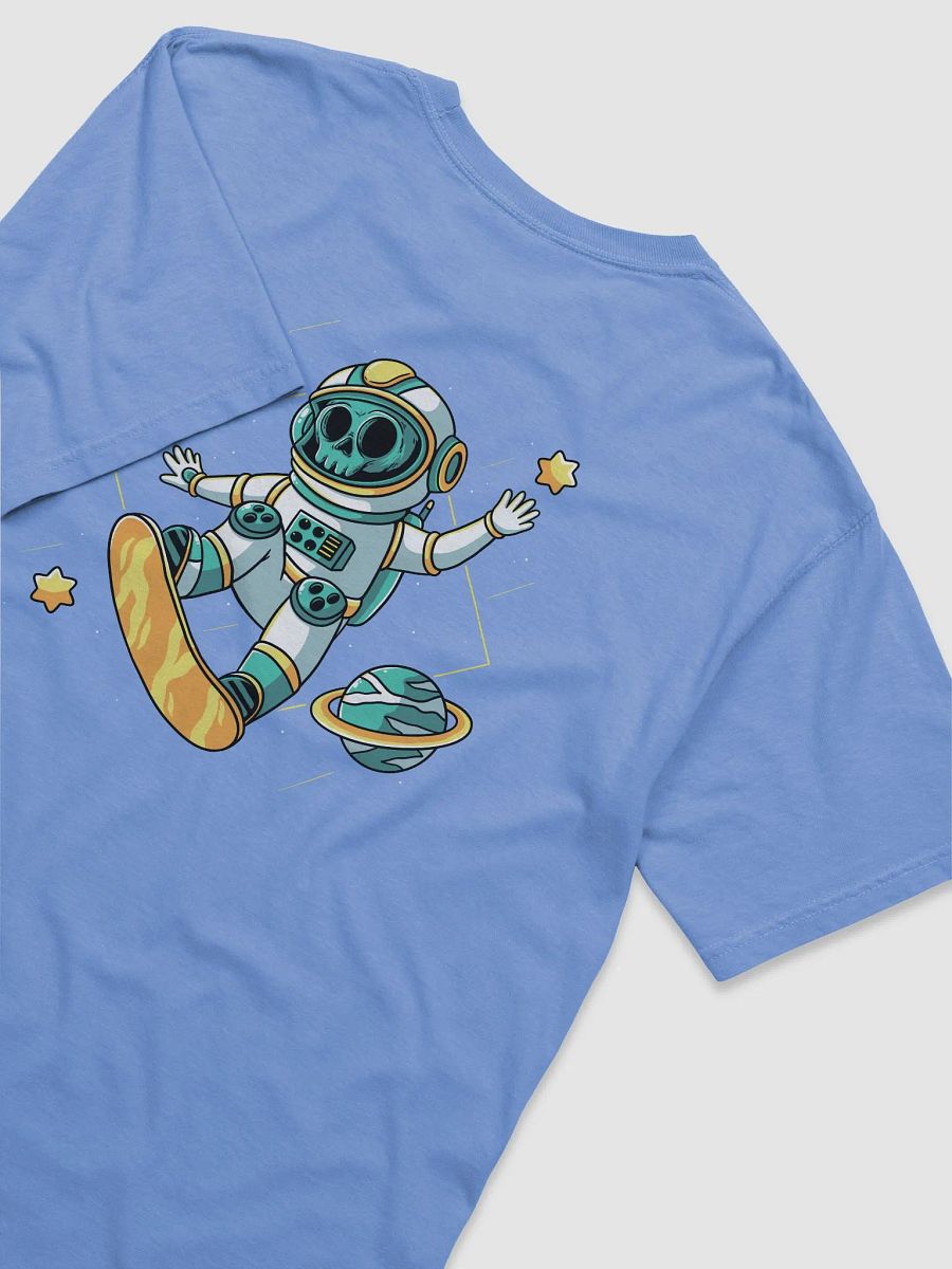 Purple Pixie Records T Shirt Spaceman Back print product image (1)