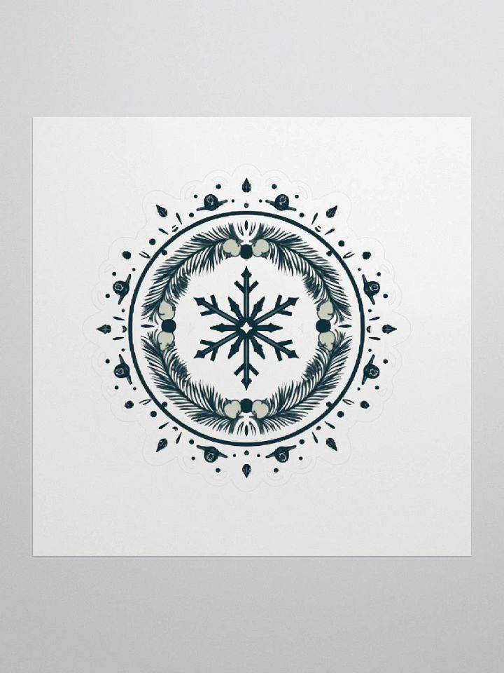 Symmetrical Serenity Kiss Cut Stickers product image (1)