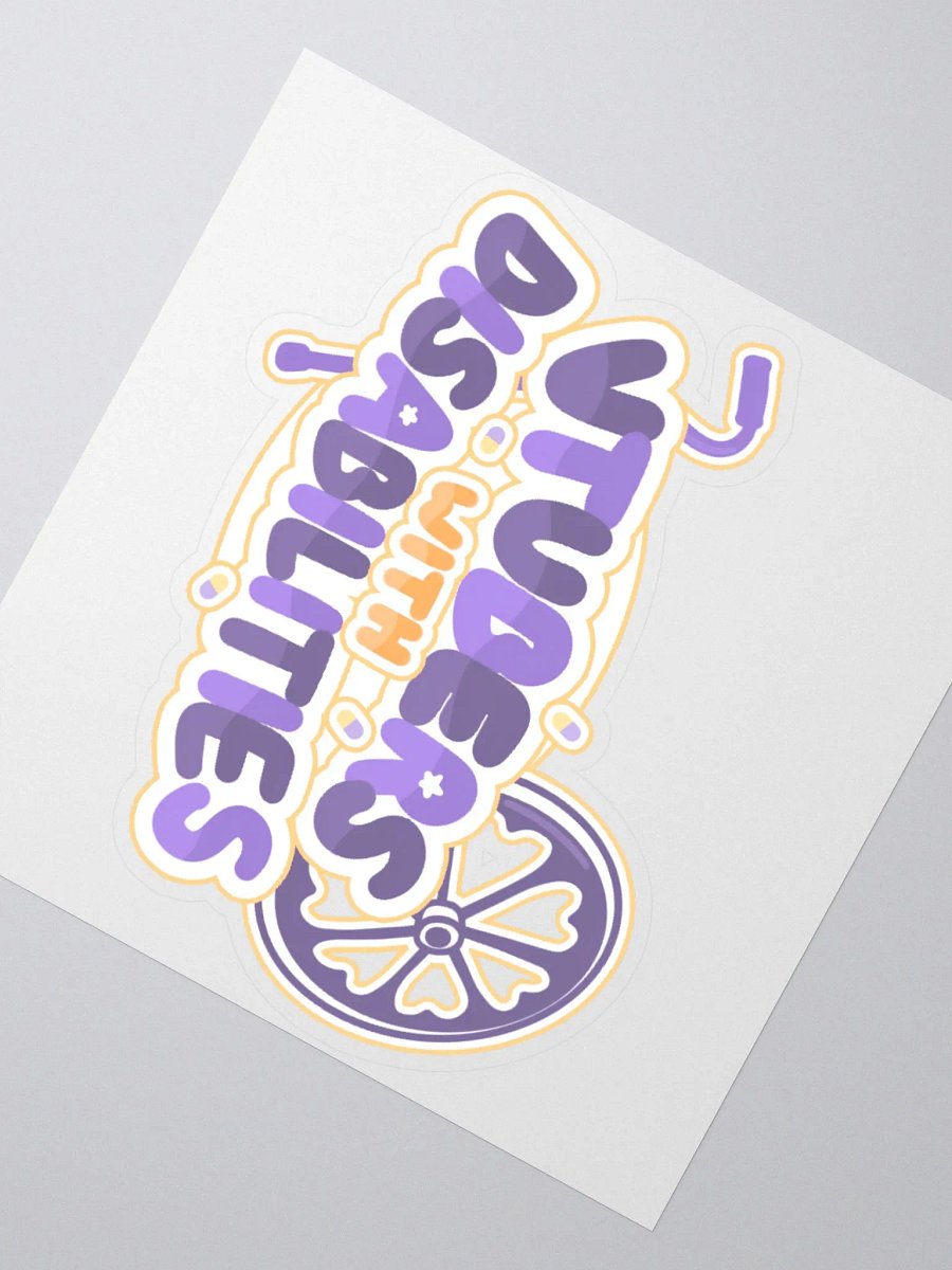 VtubersWithDisabilities Logo Sticker product image (3)