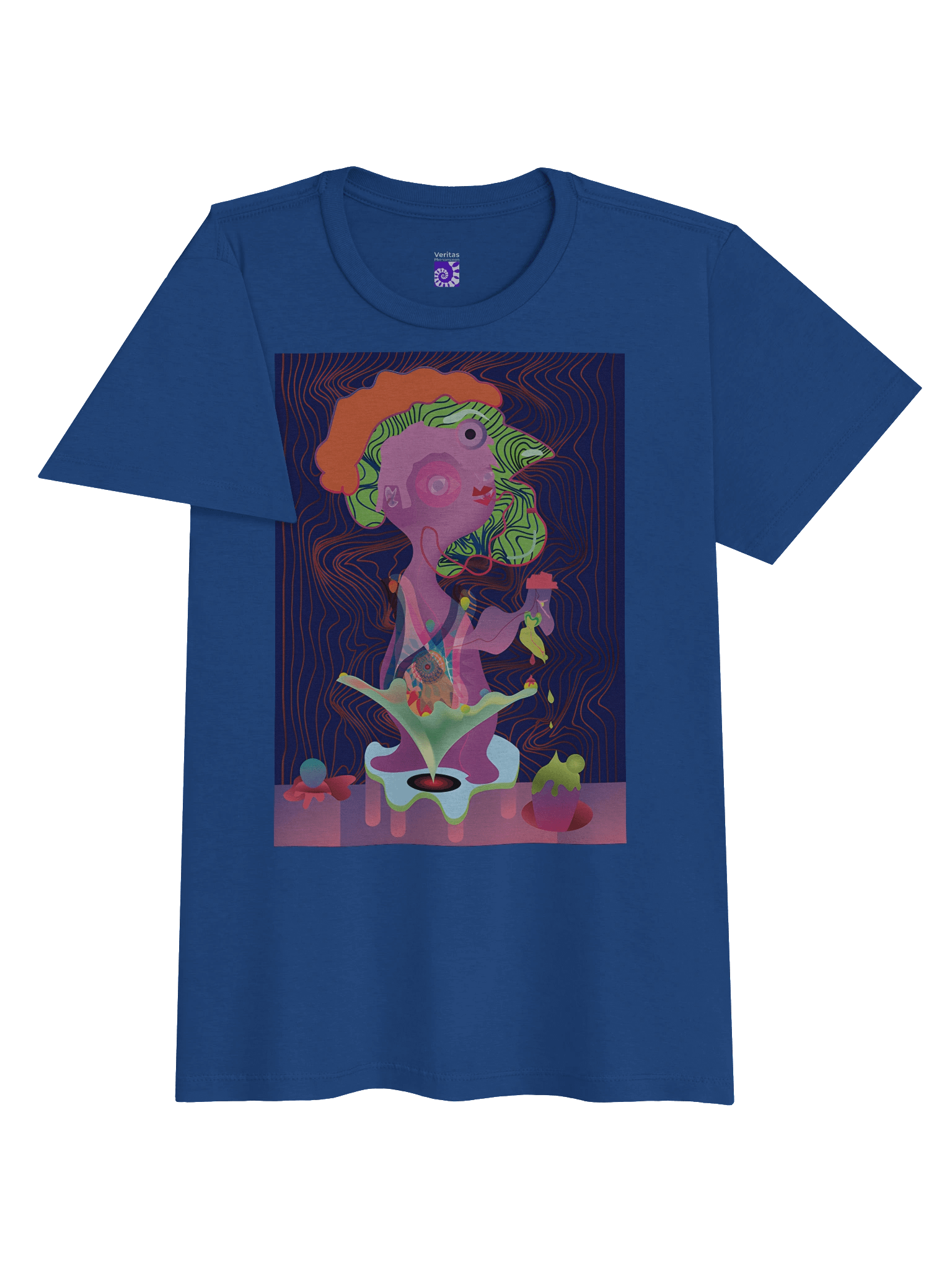 Psychedelic Unisex T-Shirt - Surreal Artistic Illustration Print product image (6)