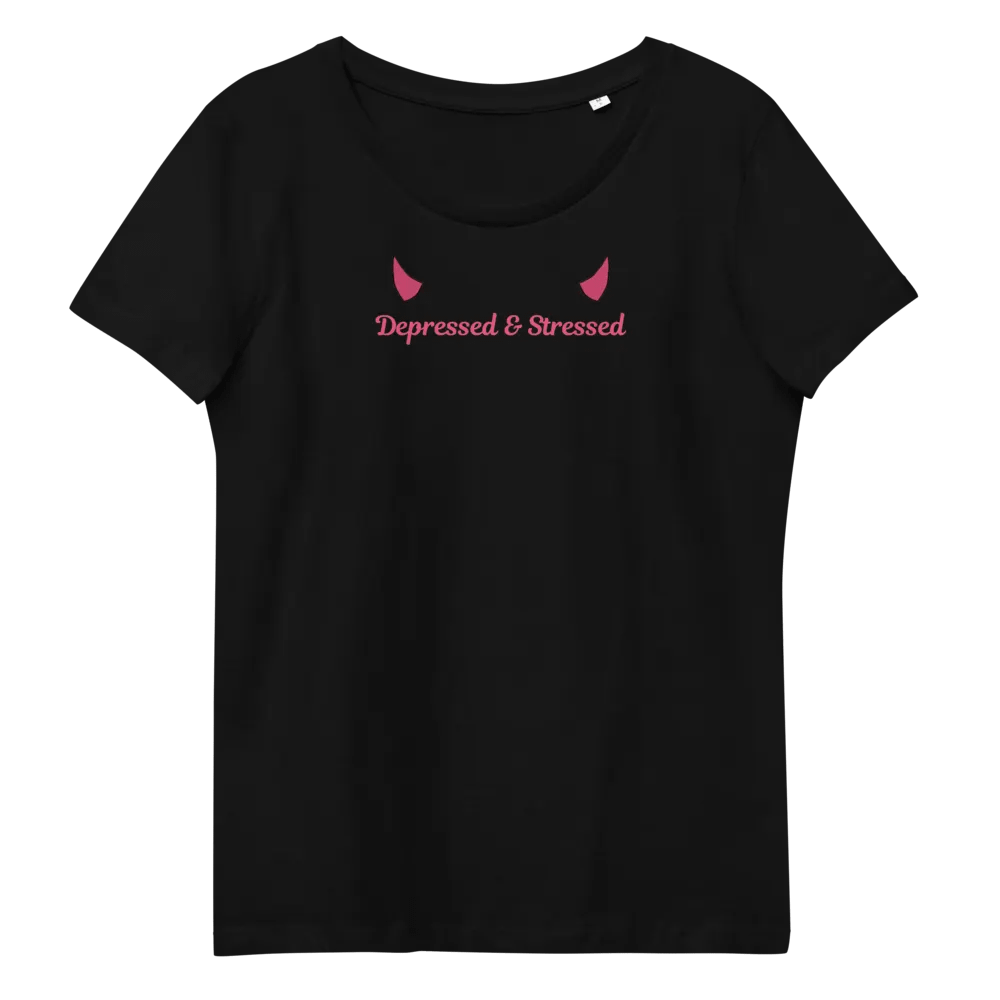 Depressed & Stressed Women's Eco Tee product image (11)