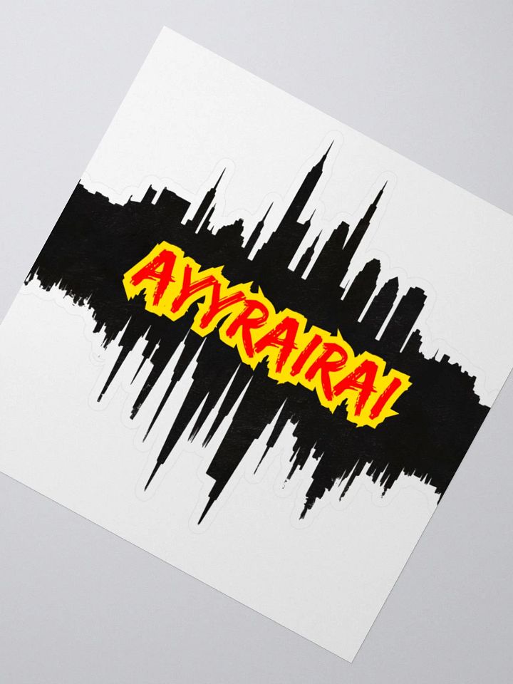 KC Skyline Name Sticker product image (5)
