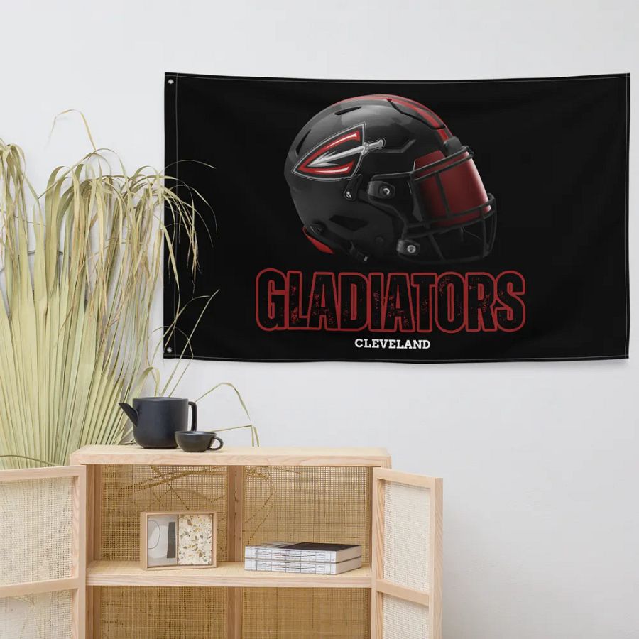 Cleveland Gladiators Team Flag product image (7)