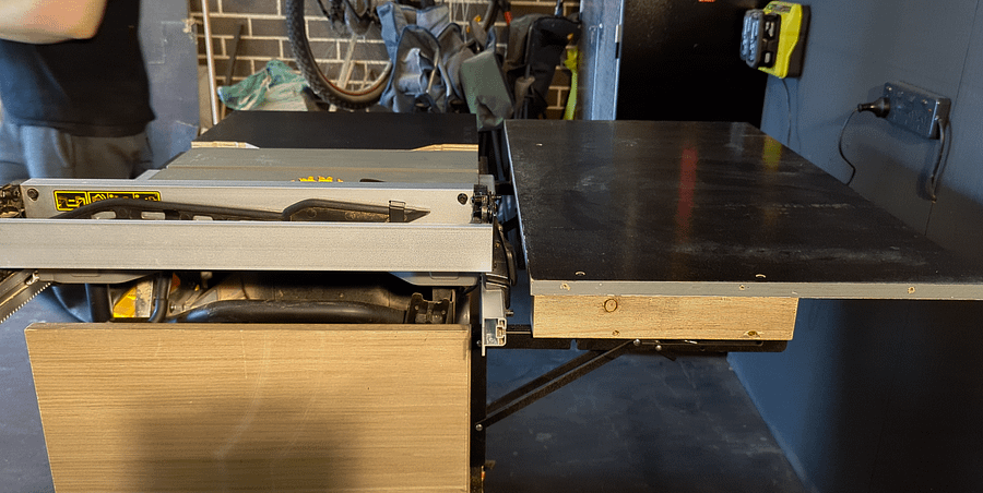 Sketchup File | Table Saw Rolling Cart | DeWALT DWE7491-XE product image (3)