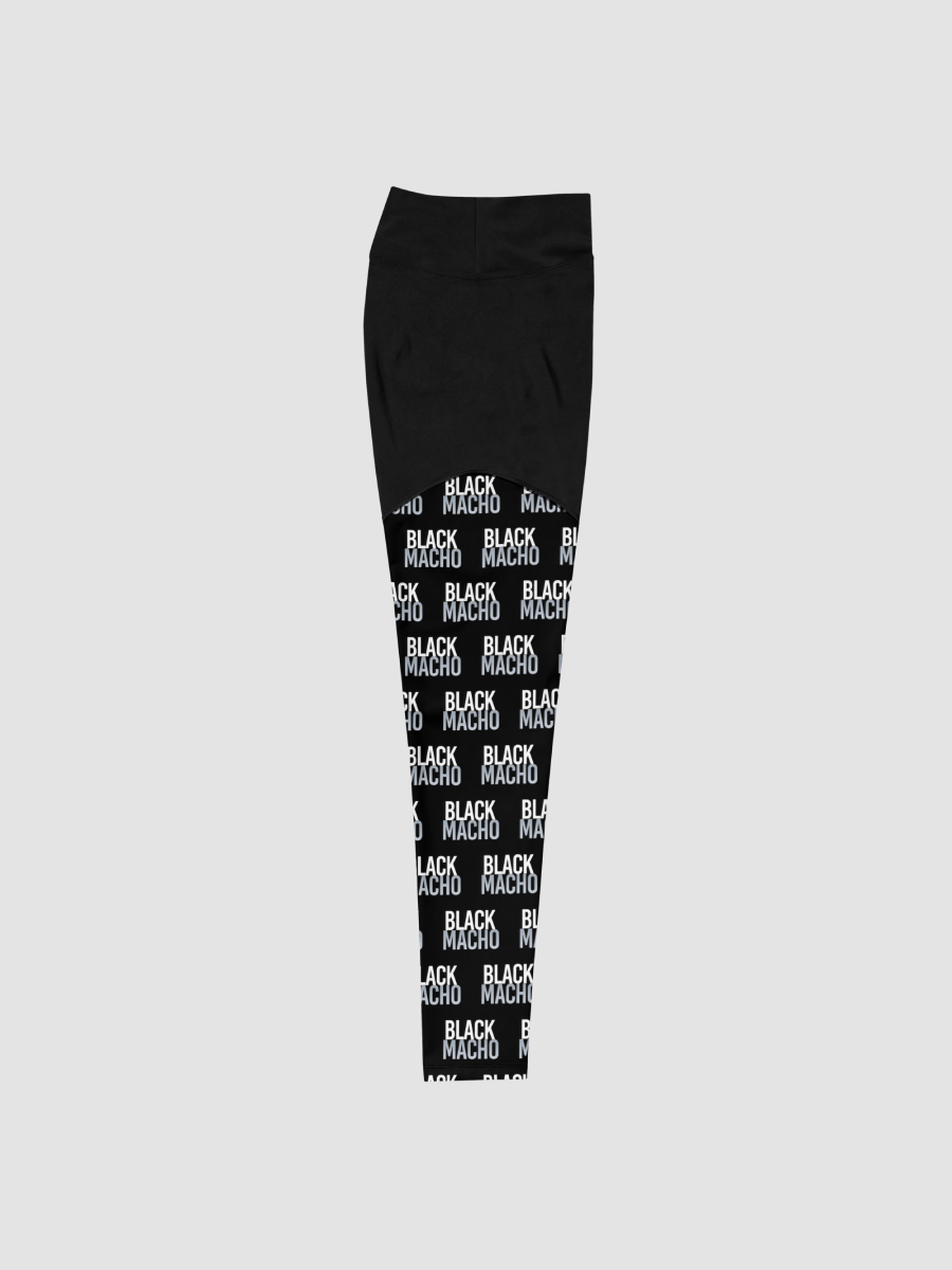[Black Macho] All-Over Print Sports Leggings Sublicolor 300 product image (3)