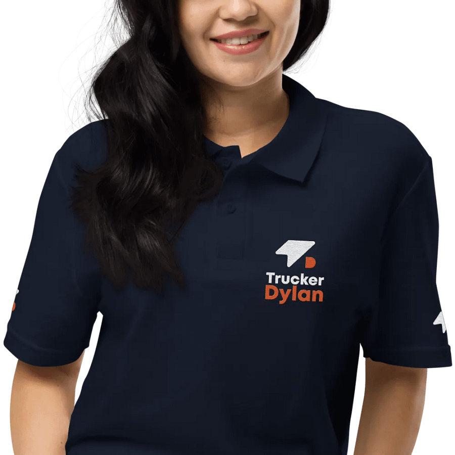 First Edition: Unisex Polo with Vertical TD Logo product image (9)
