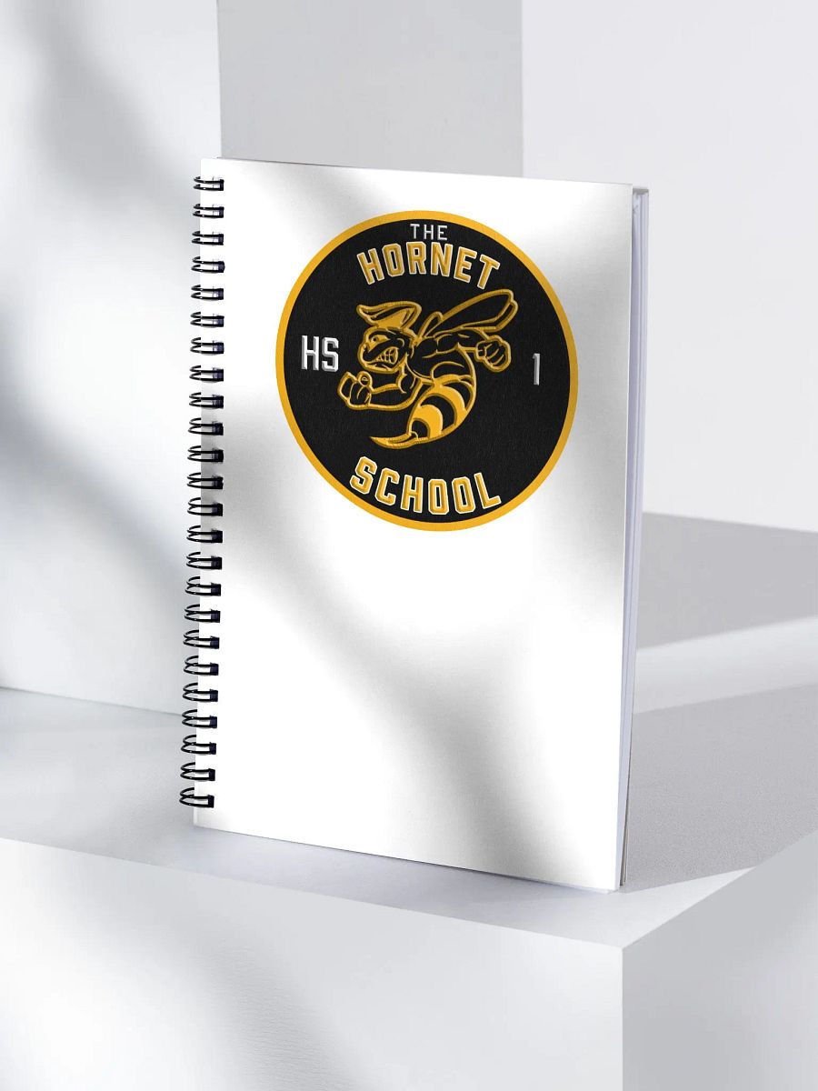 The Hornet School Spiral Notebook product image (4)