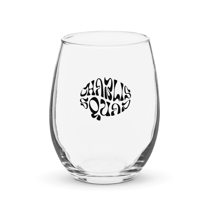 Chablis Squad Stemless Wine Glass – Wine Inspired Glassware for Wine Lovers product image (1)