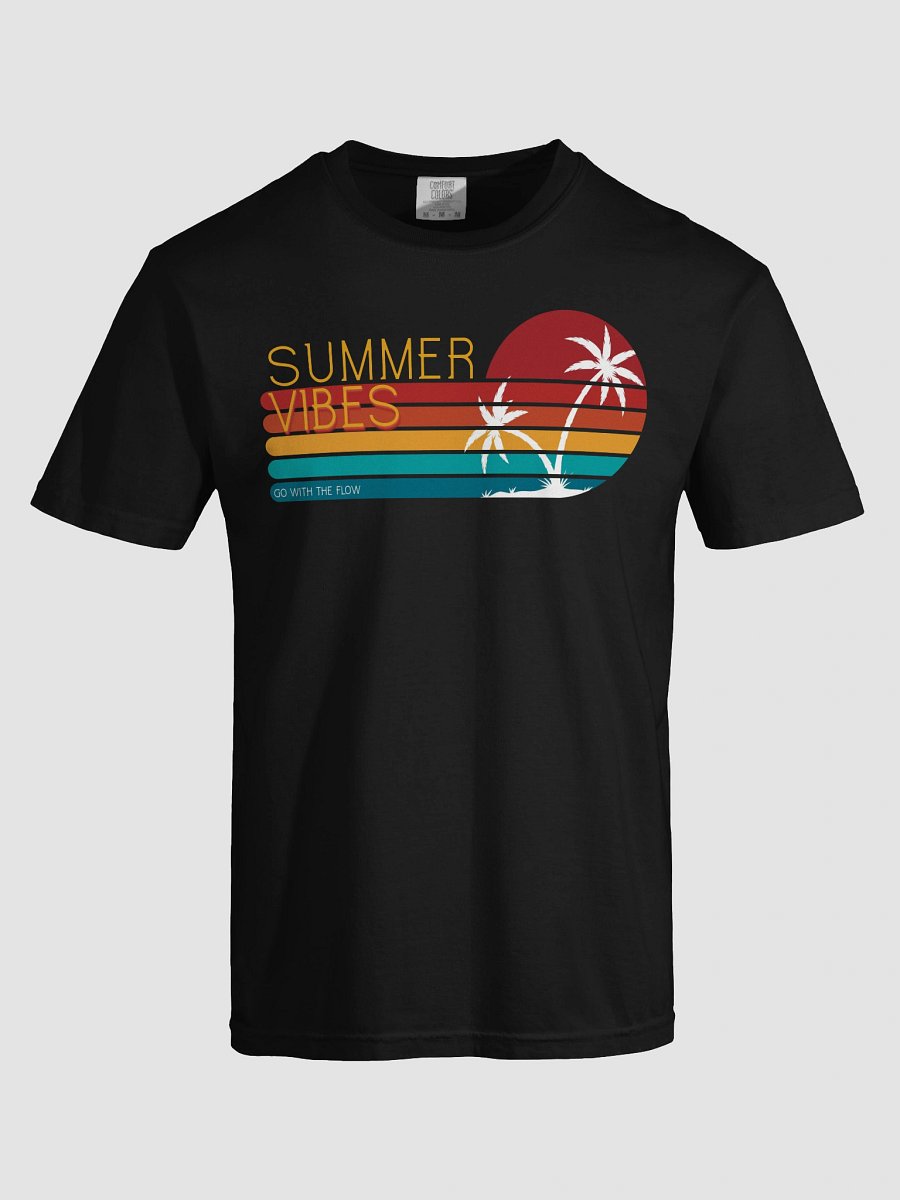 Summer Vibes Tropical Print Tee product image (50)