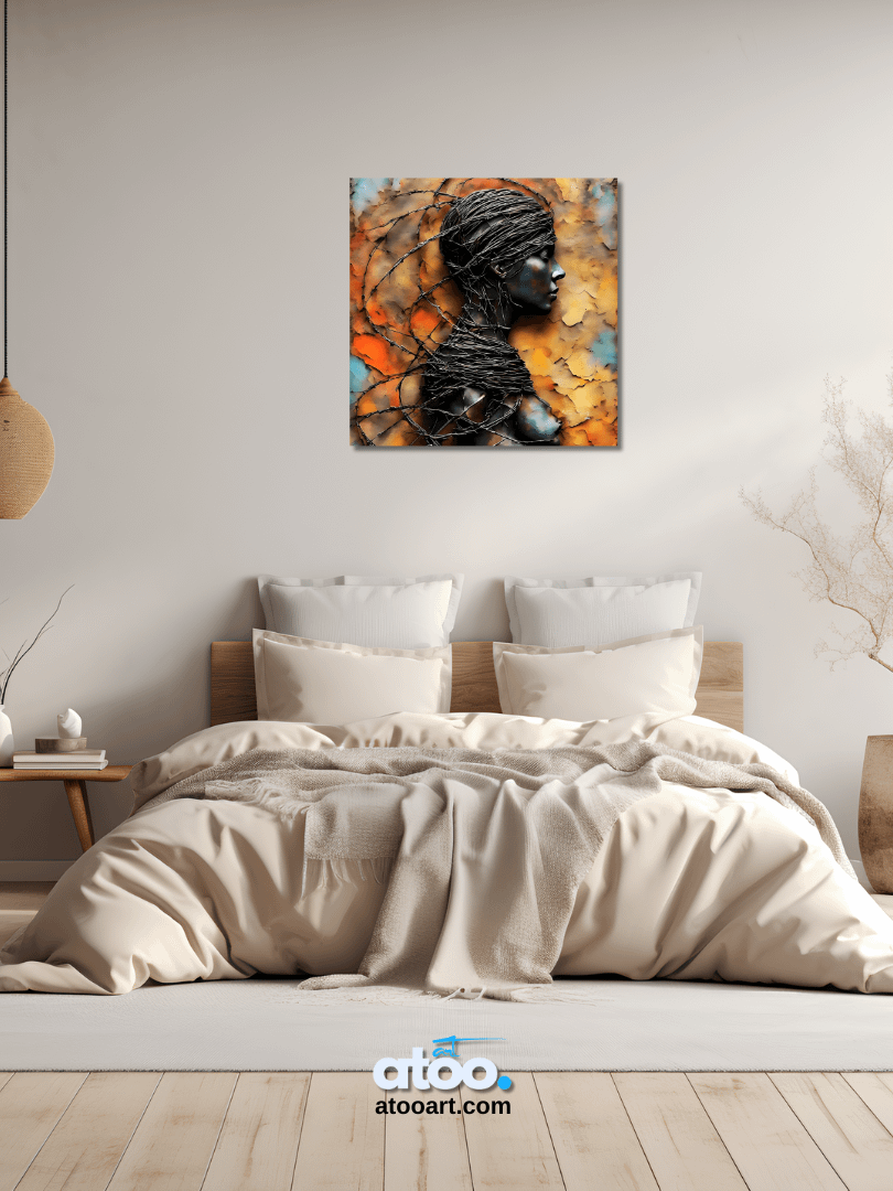 Be Free to Yourself | Let Yourself Go | Canvas Painting product image (5)
