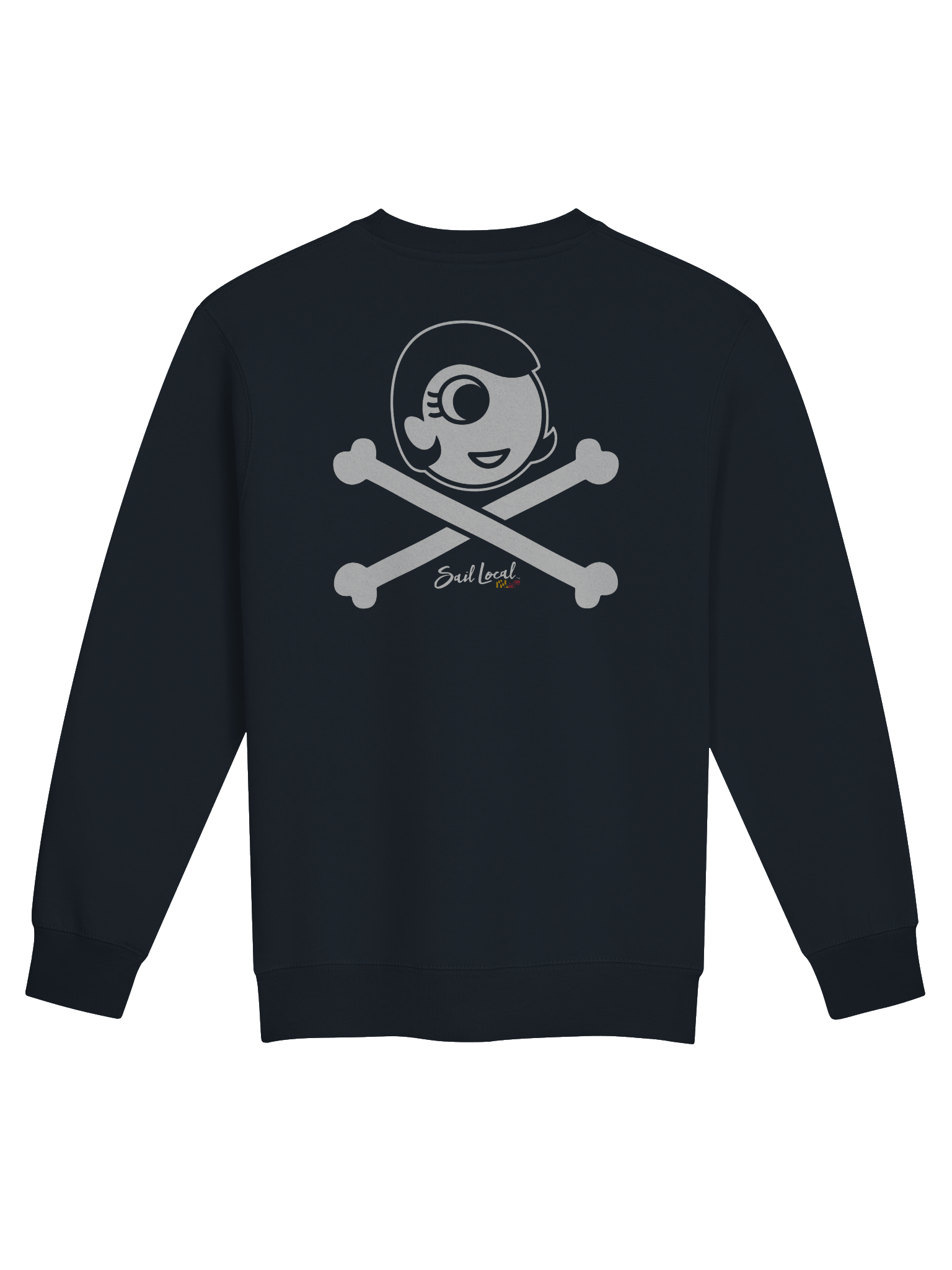 Boh Girl Pirate Crewneck Sweatshirt product image (1)