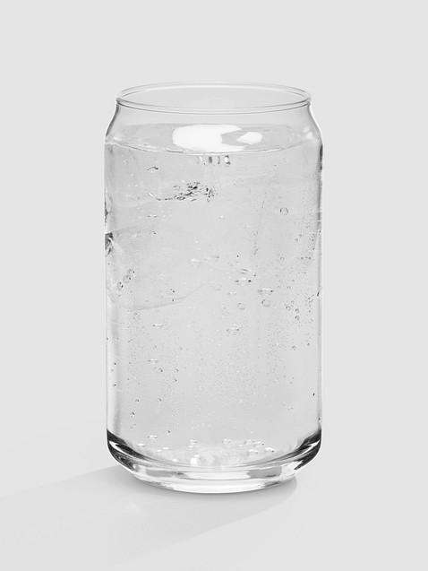 Photo showing Can-Shaped Glass