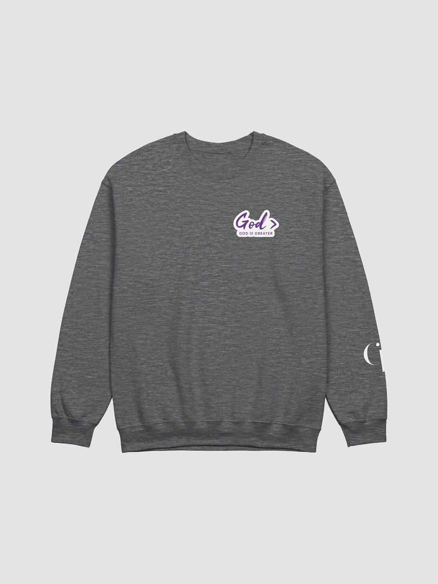 God > PURPLE TEXT Sweatshirt product image (1)