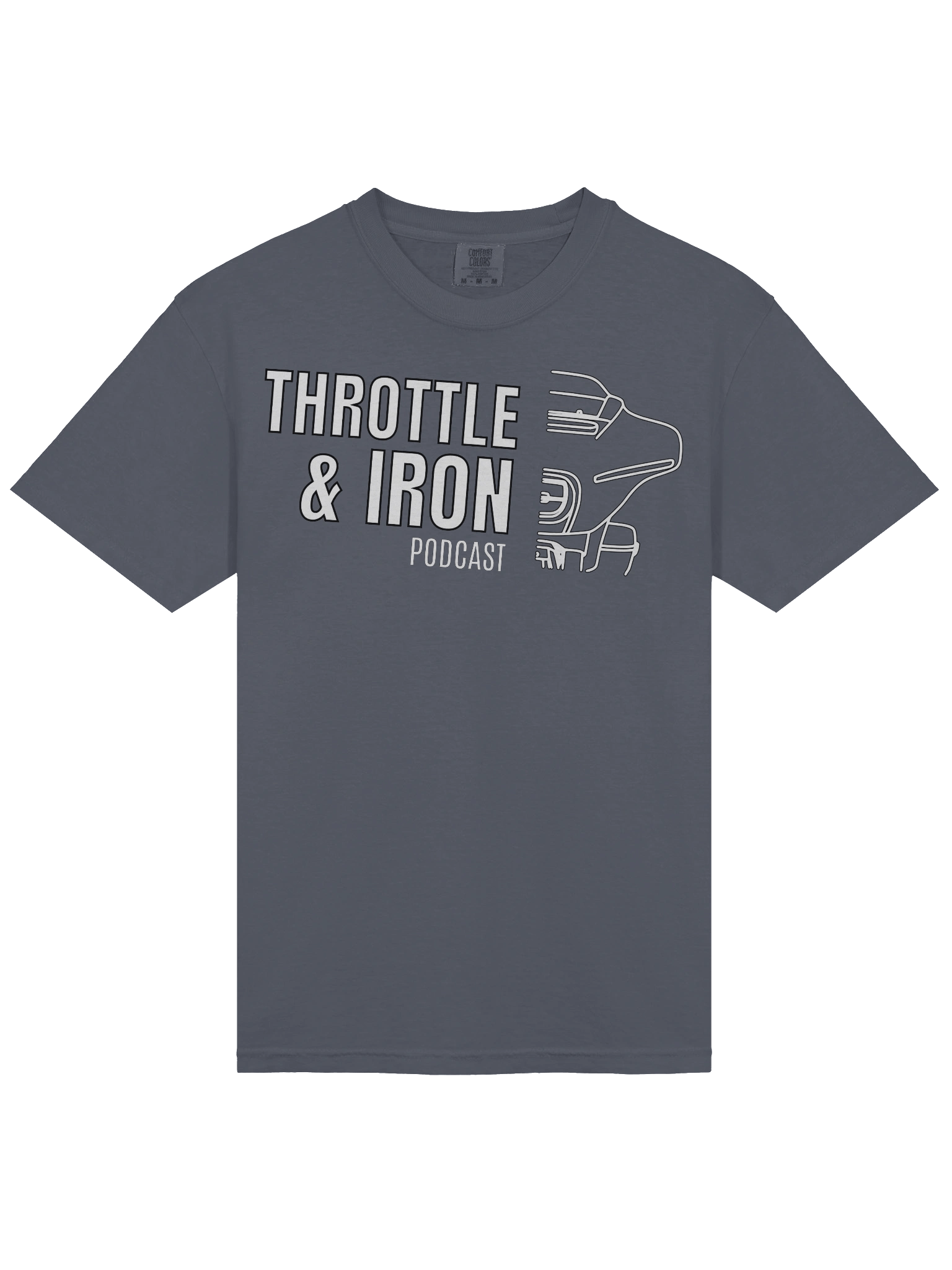 Throttle & Iron Podcast (HDSG) Tee product image (33)