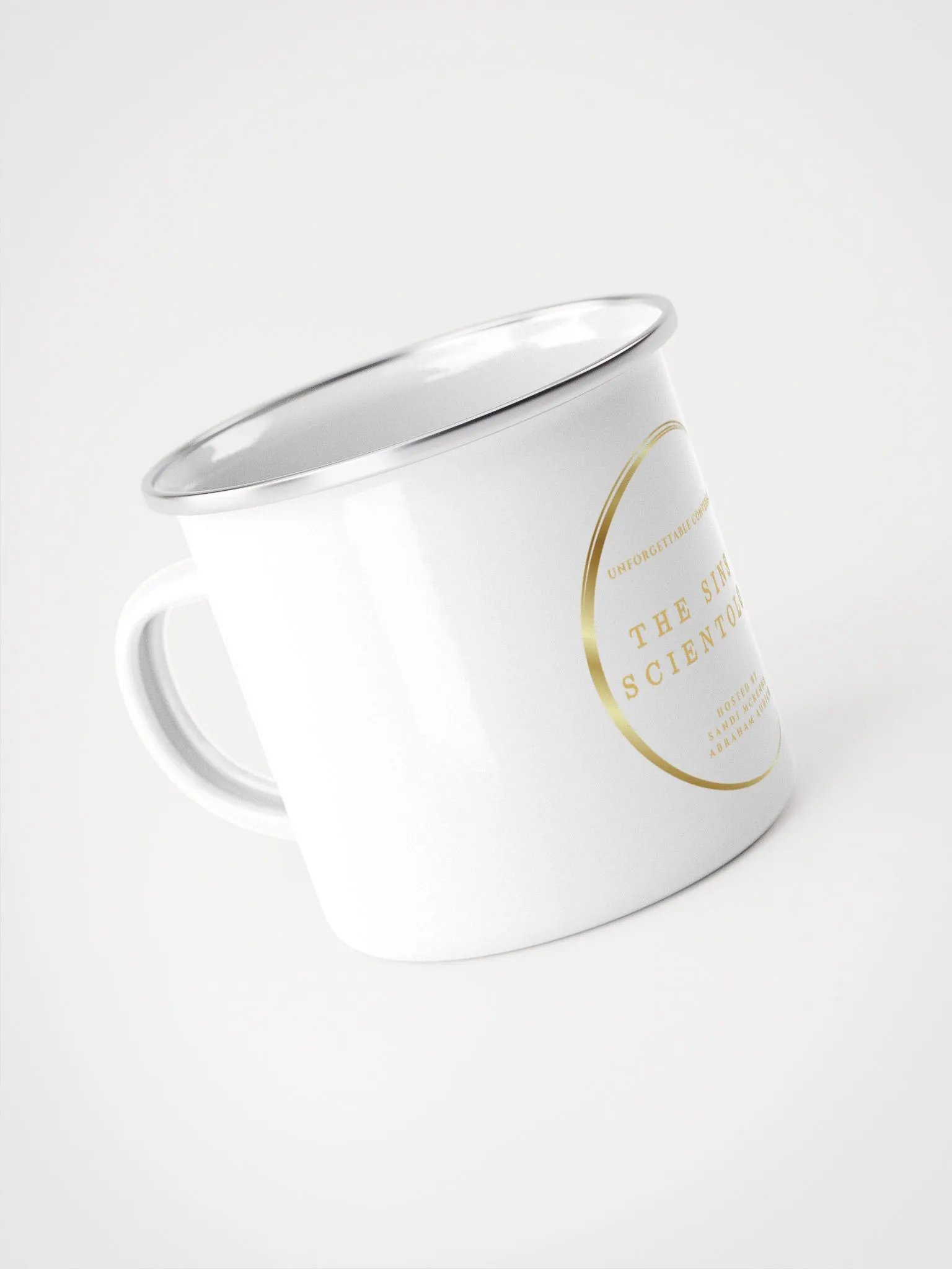 SOS Enamel Coffee Mug product image (2)
