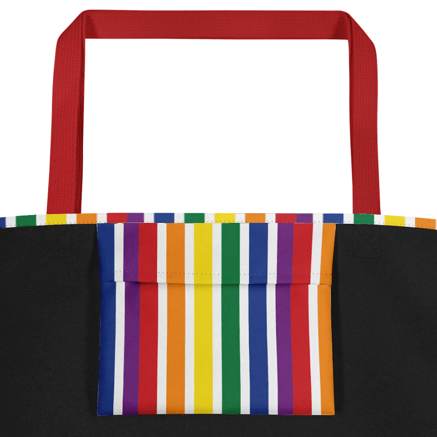 Rainbow Stripe Tote product image (4)