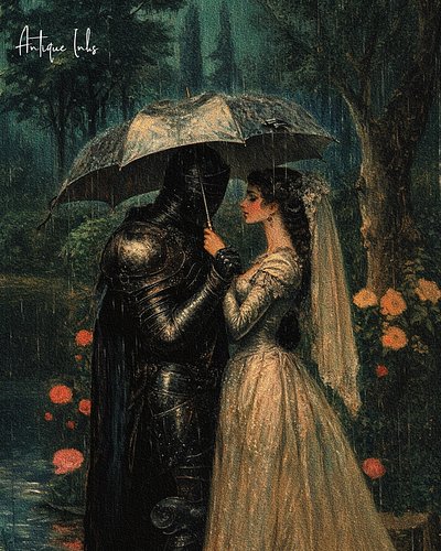 “The rain falls for you the same way I do, unapologetically over and over” — Unknown 

Follow @antiqueinks for more art. 
The...