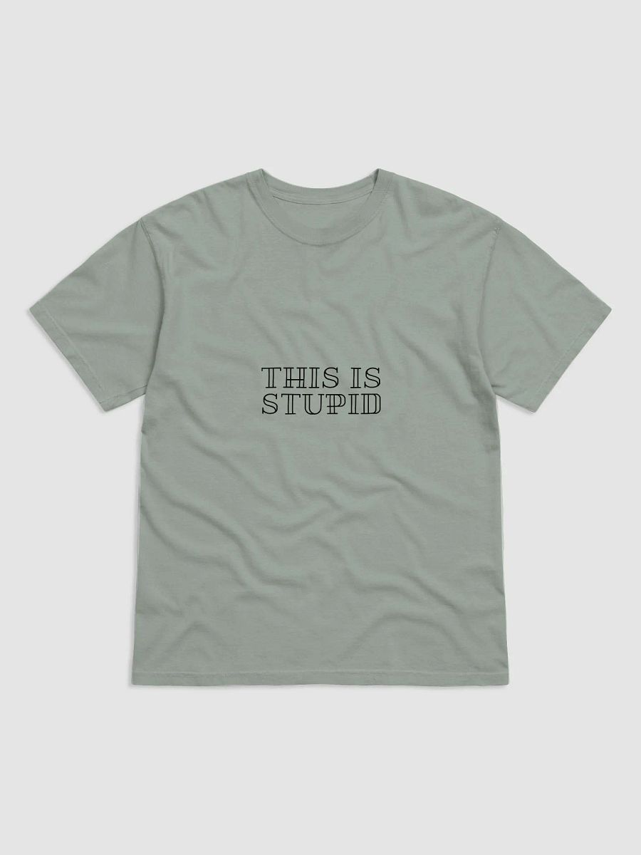 This is stupid T-Shirt product image (2)