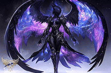 One-Time Exclusive – Nebula Archangel #12 - Animated Fantasy Art + Commercial Rights product image (2)